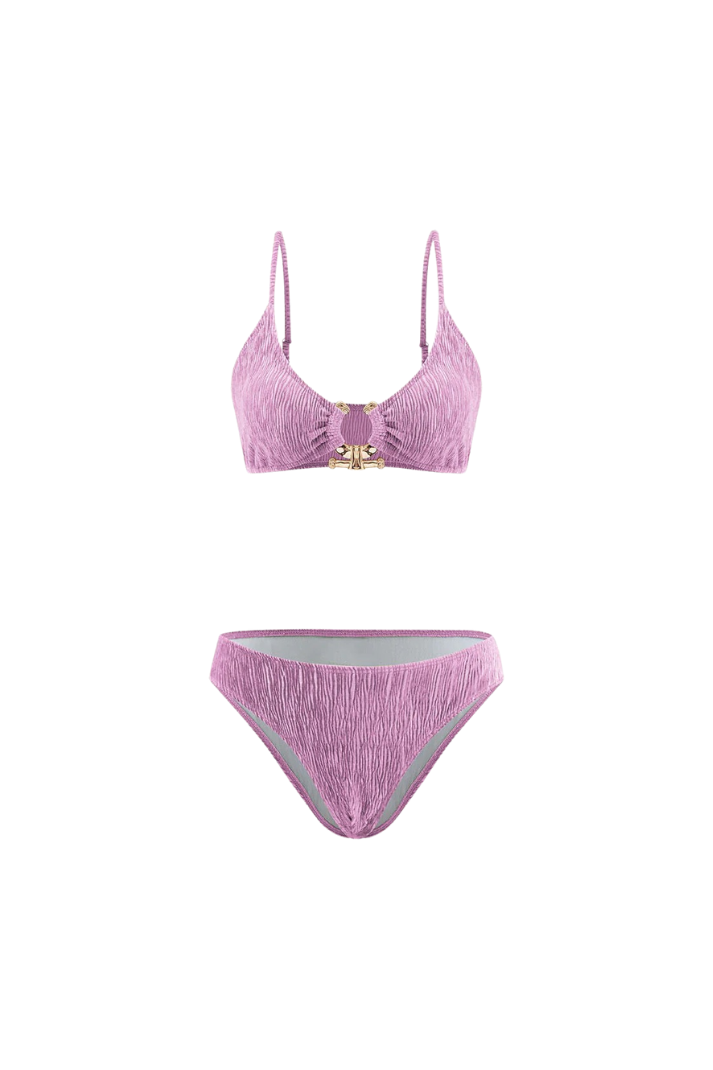 MARTİNİ LİLA BİKİNİ & ETEK SET
