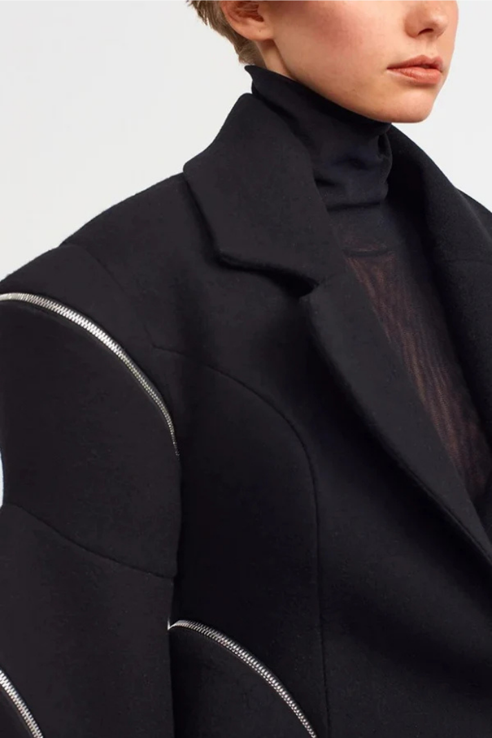 LİVELY FERMUARLI BLAZER CEKET