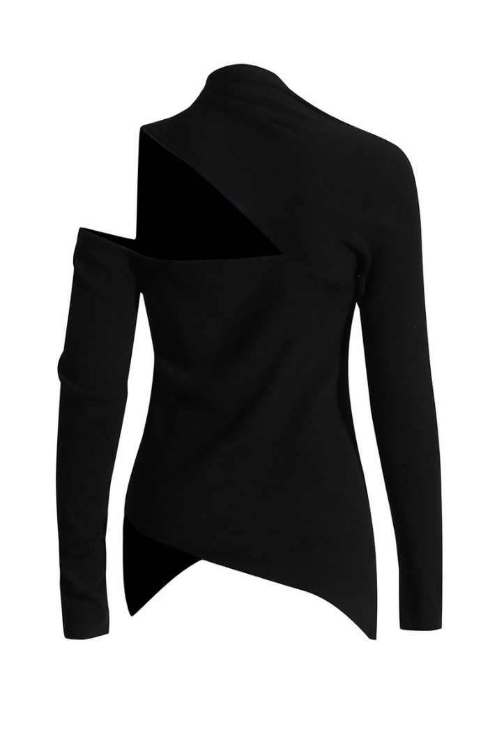 NANCY ASİMETRİK DETAYLI BLUZ