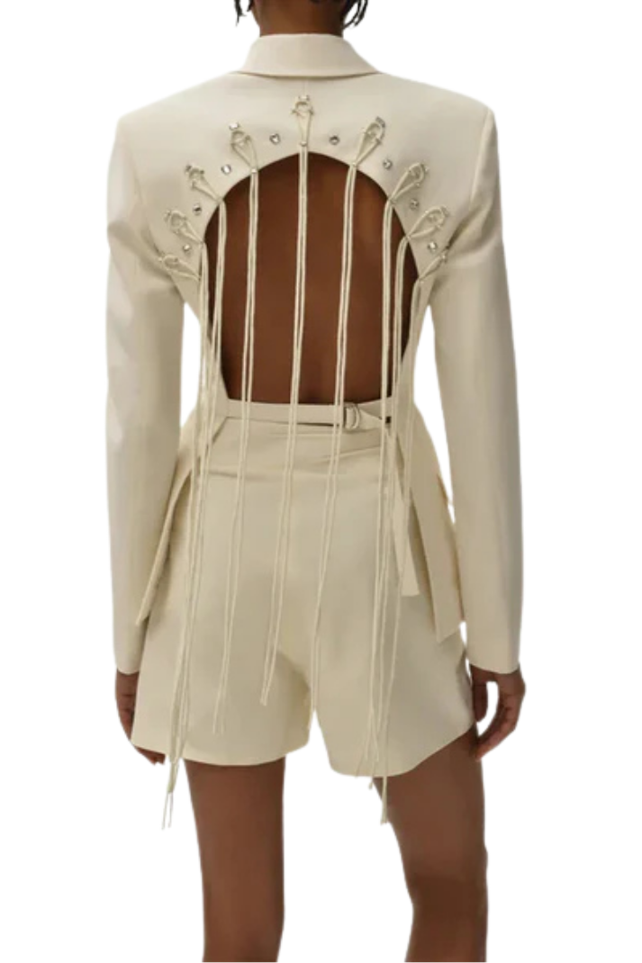 BRIGETTE SIRT DETAY BLAZER CEKET