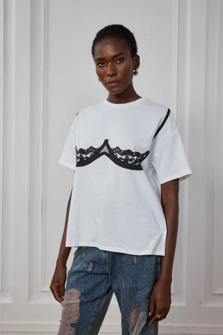 HOLLY DESENLİ T-SHIRT