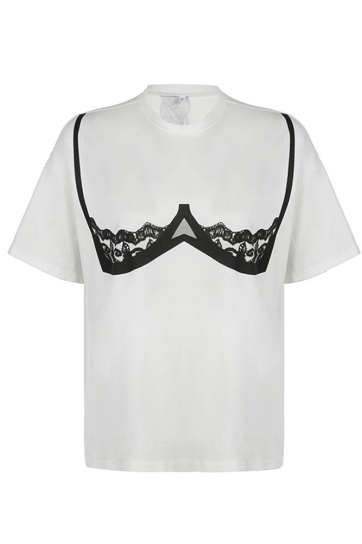 HOLLY DESENLİ T-SHIRT