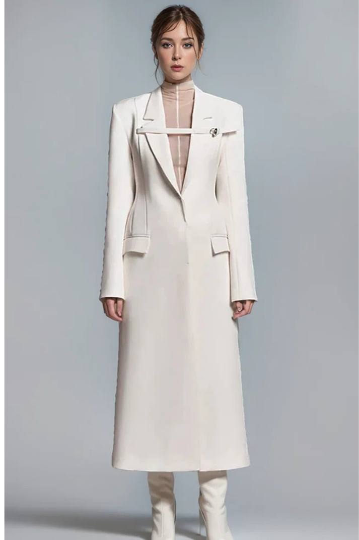 MARY DÜZ BLAZER KABAN