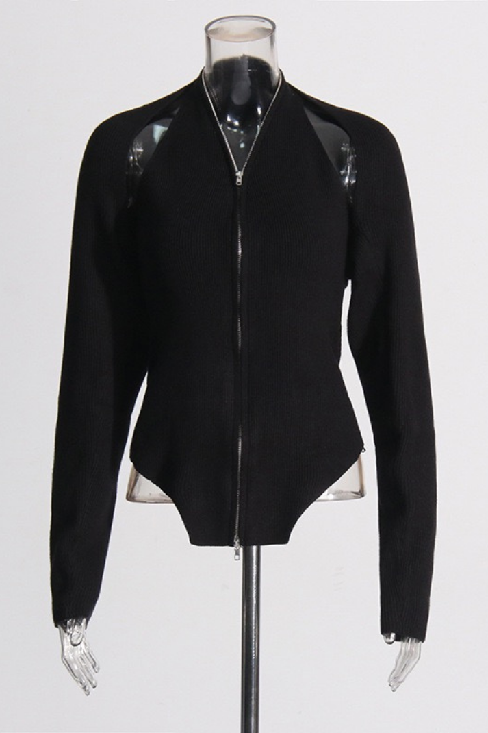 LORA ÖRME HALTER YAKA BLUZ & HIRKA TAKIM