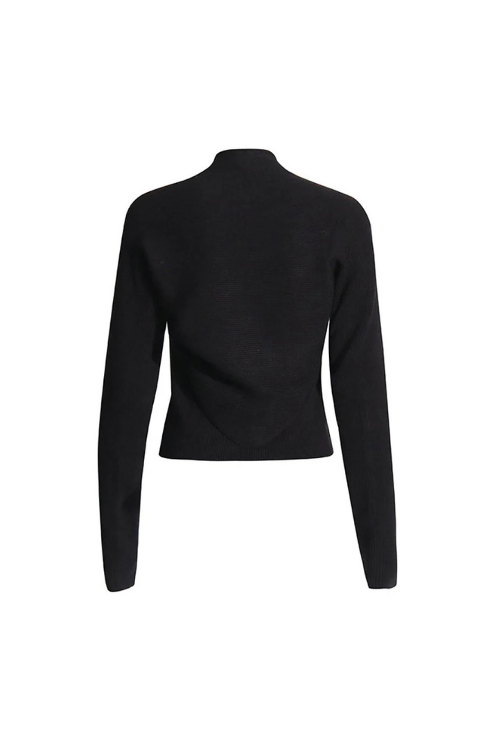 LORA ÖRME HALTER YAKA BLUZ & HIRKA TAKIM