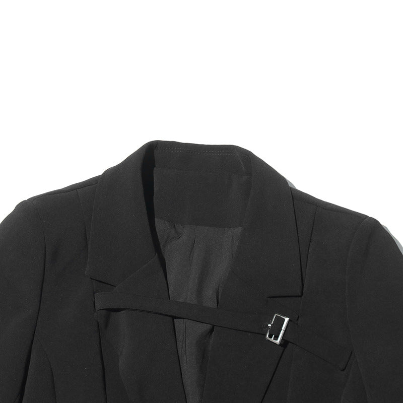 MARY DÜZ BLAZER KABAN