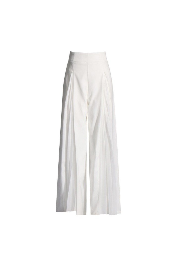 ALYCE CROP CEKET & PİLELİ PANTOLON TAKIM