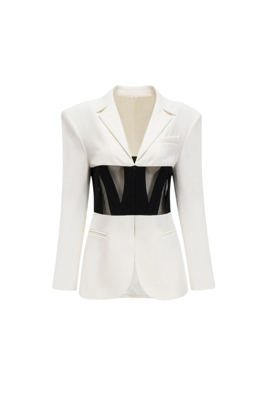 LİLY WHİTE BLAZER CEKET