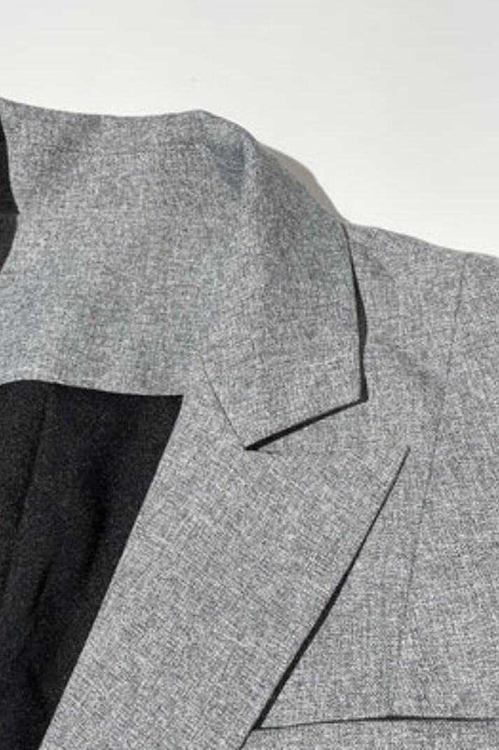 DEAN PATCHWORK KUŞAKLI BLAZER CEKET