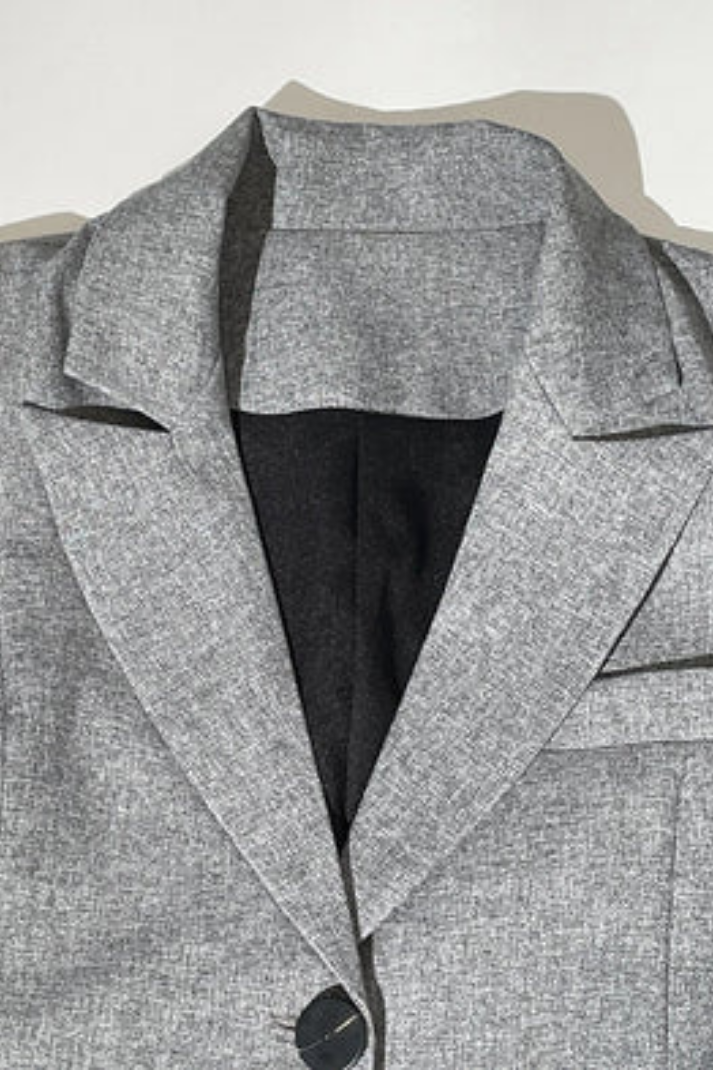 DEAN PATCHWORK KUŞAKLI BLAZER CEKET