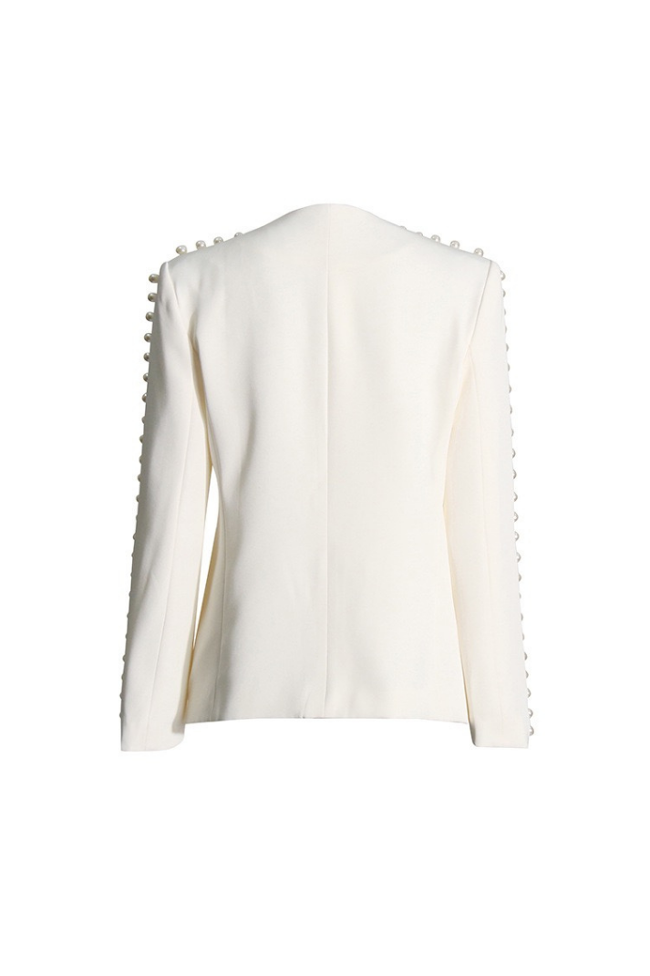 PERLA İNCİ SÜSLEMELİ BLAZER CEKET
