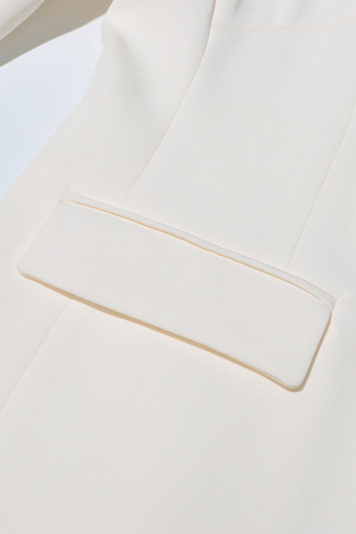 PERLA İNCİ SÜSLEMELİ BLAZER CEKET