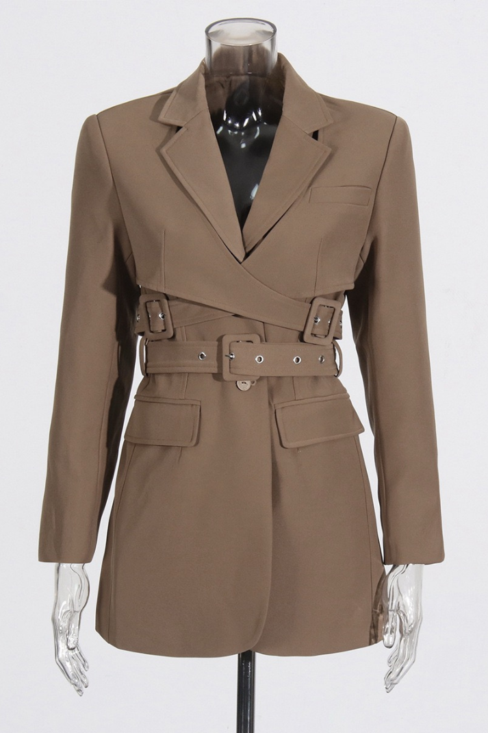 MANDY KEMER GEÇİŞLİ BLAZER CEKET