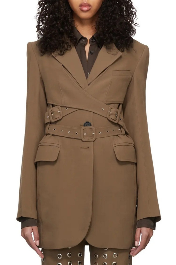 MANDY KEMER GEÇİŞLİ BLAZER CEKET